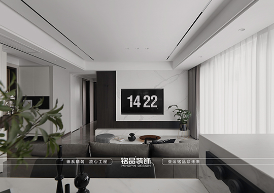 义乌124m²-四室两厅-现代风格装修案例