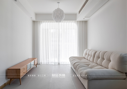 义乌现代极简风格-140m²三居室-大平层装修案例