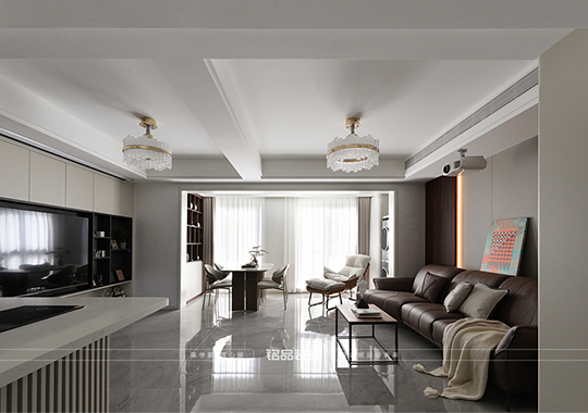 义乌124m²三室两厅-现代风格-跃层装修案例