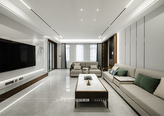 义乌装修四室两厅 190m²现代风格 大平层案例